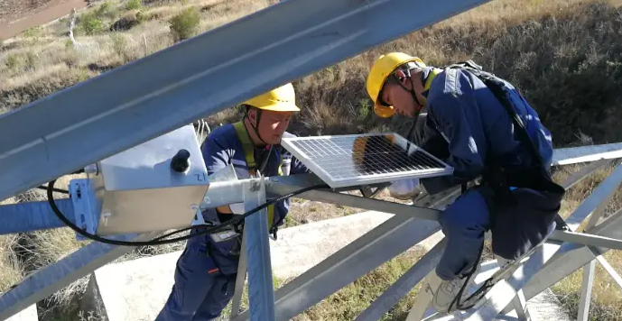 输电线路杆塔倾斜在线监测装置